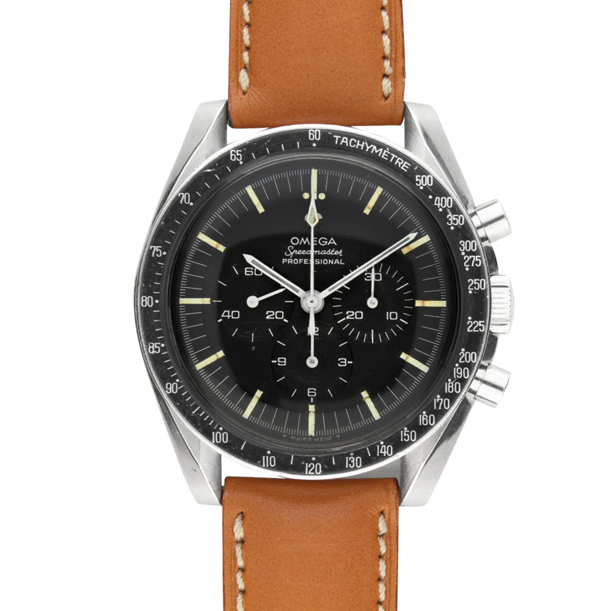 Stainless steel OMEGA ref. ST 105.012 Speedmaster wristwatch. Made 1967 - Image 4