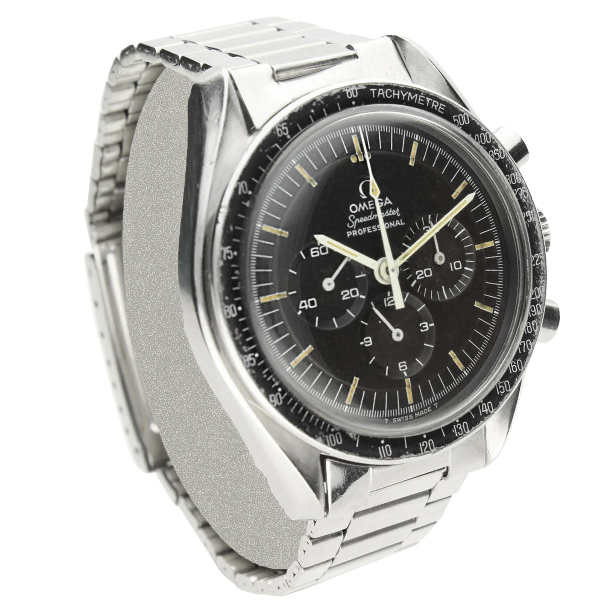 Stainless steel OMEGA ref. 145.022 Speedmaster Professional chronograph wristwatch. Made 1971 - Image 3